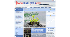 Desktop Screenshot of jewishoutlook.com